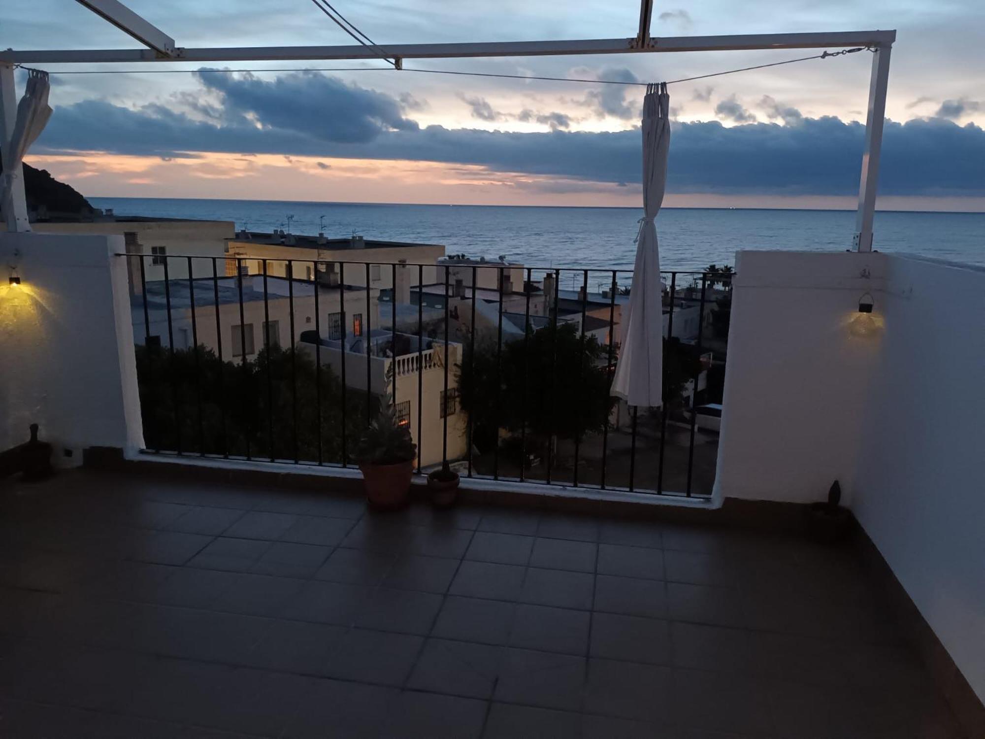 Atico Con Vistas Al Mar Appartement Carboneras Buitenkant foto