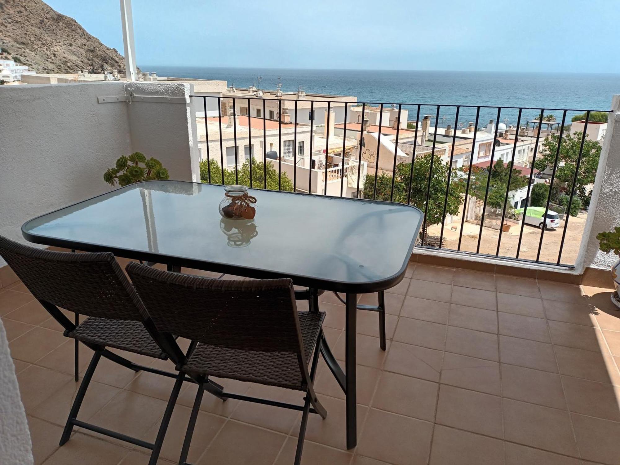 Atico Con Vistas Al Mar Appartement Carboneras Buitenkant foto